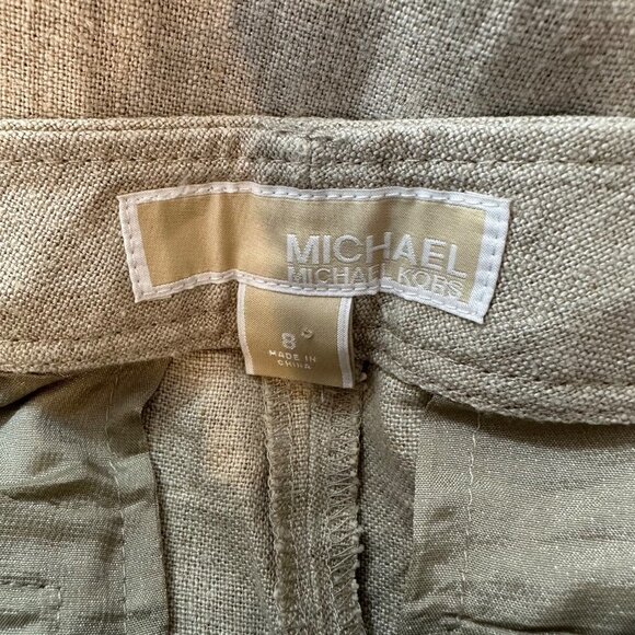 Michael Michael Kors 100% Linen Pant 8‎ - Picture 3 of 4